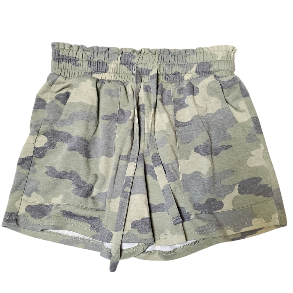 Camo Printed Lounge Shorts  Size Small